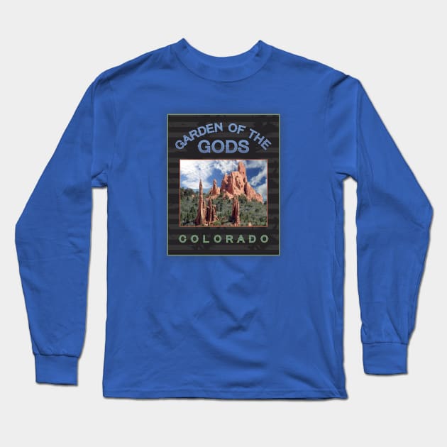 Garden of the Gods Long Sleeve T-Shirt by Dale Preston Design